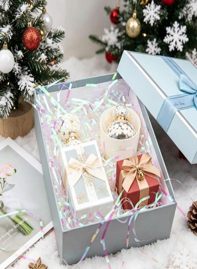 ورق ممزق أبيض مجعد من Ltxyivty، وزن 5.3 أونصة، يُستخدم كحشو لسلال الهدايا وصناديق تغليف الهدايا. حشو بلاستيكي ممزق مجعد يُستخدم كحشو لسلال عيد الفصح، أو سلال عيد الميلاد، أو سلال عيد الميلاد. - Image 2