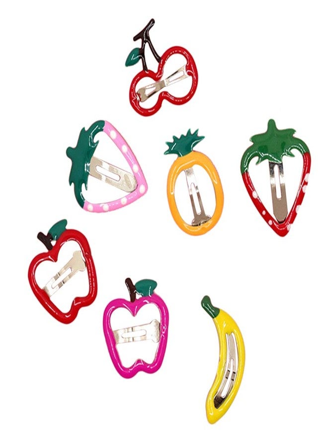 Lurrose 14pcs Hair Clip for Kids with Fruit Shape Hair Barrette for Girls - Image 5