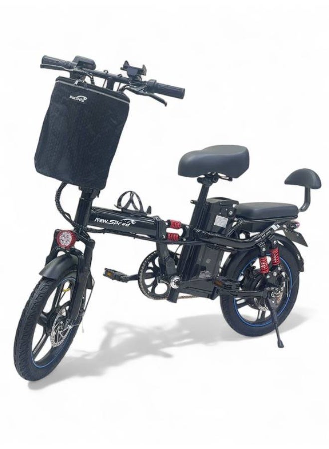 Upgraded 16-inch electric bicycle full specifications 16,000 amps - Image 1