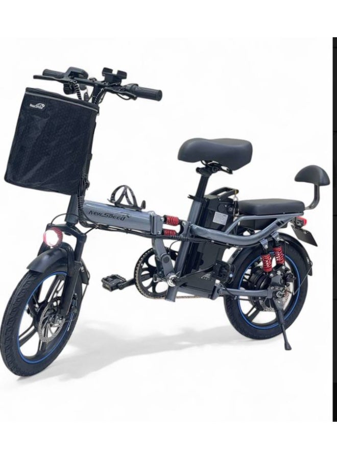 Upgraded 16-inch electric bicycle full specifications 16,000 amps - Image 2