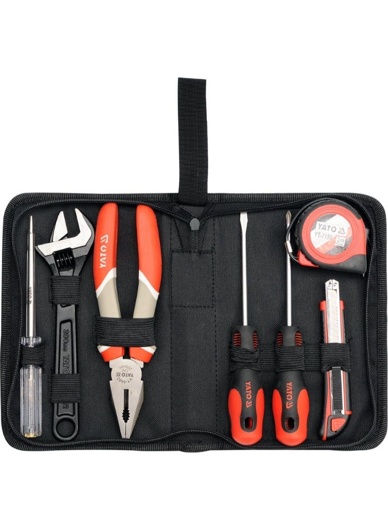 YATO Tool Set 7pcs in Pouch YT-39006