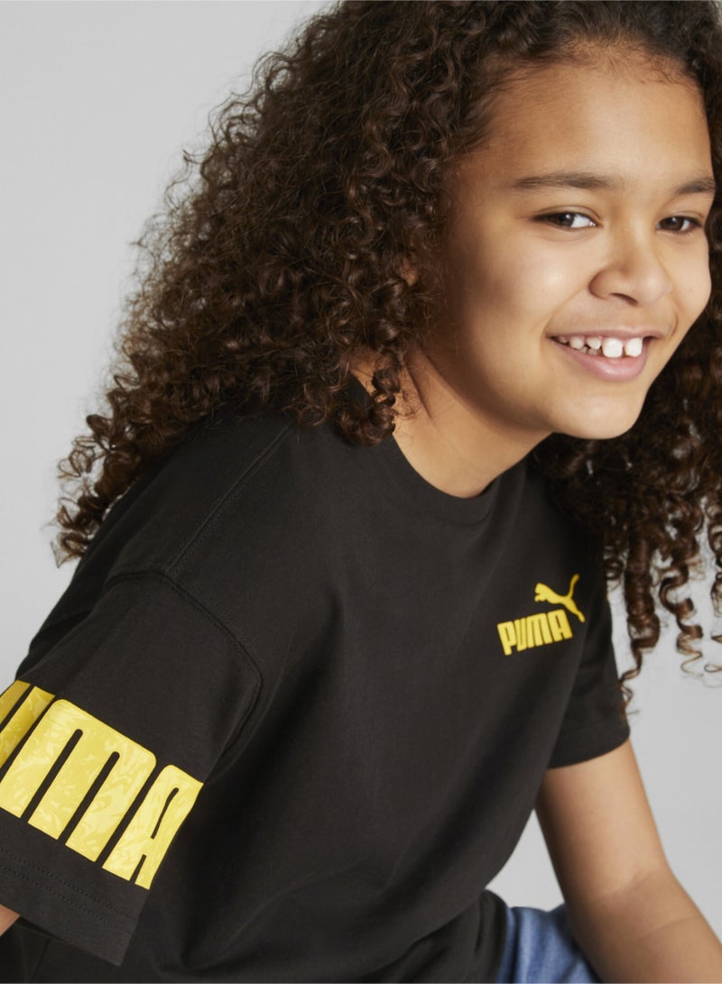 PUMA POWER SUMMER Kids Boys T-Shirt Youth - Image 1