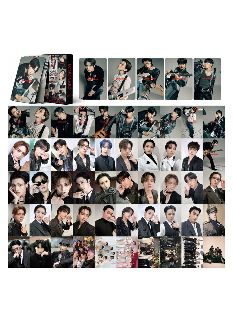 EHOME 55Pcs ATEEZ Photo Card 2025 Season's Greetings Lomo Card  - Image 2