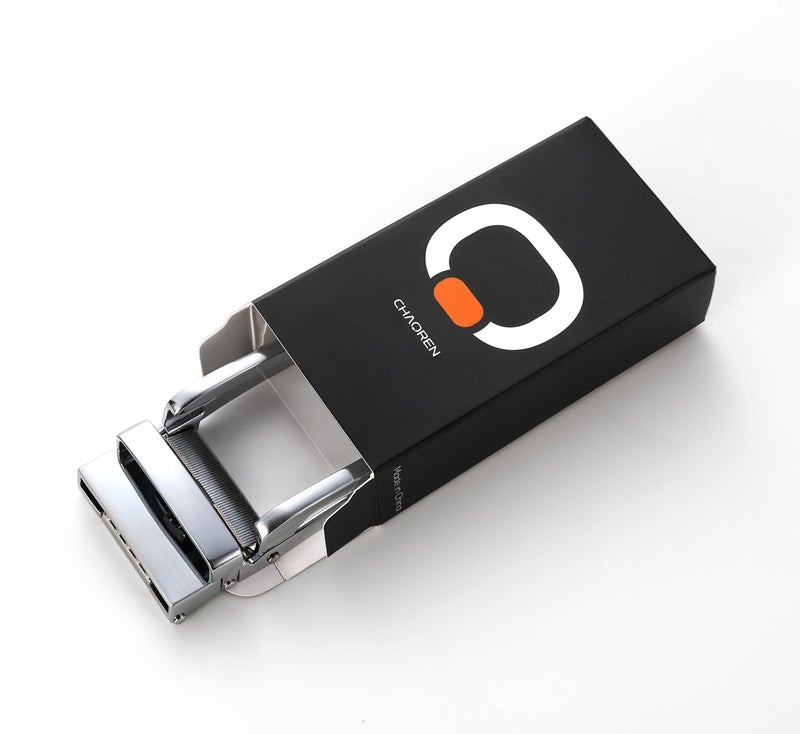 CHAOREN 40mm Ratchet Belt Buckle for 1 3/8 Slide Belt Strap, Click Buckle Adjustable Skeleton Shape - Image 5