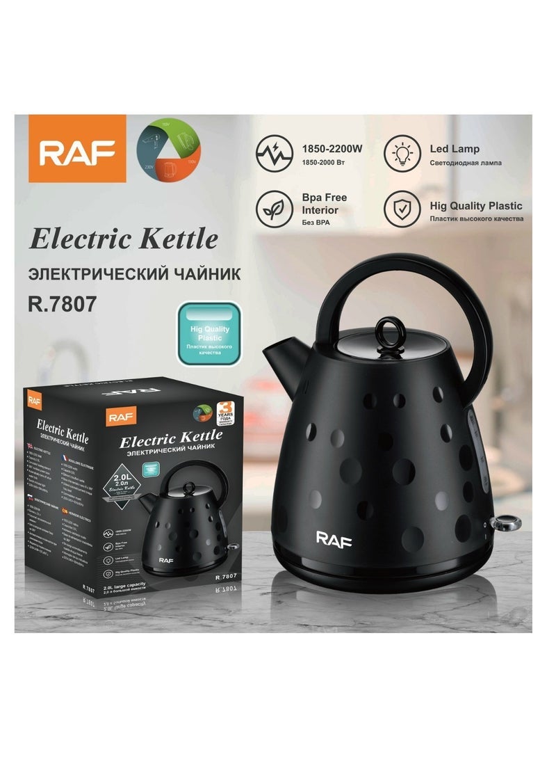 آر إيه أف غلاية منزلية من الفولاذ المقاوم للصدأ مع إيقاف تشغيل تلقائي بسعة 2.0 لتر - Image 2