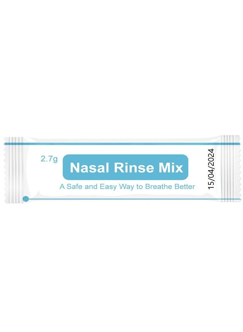 Irrigation Salt, Nasal Wash Salt，40Pack*2.7g Nasal Irrigation Salt,Nasal Wash Salt - Image 1