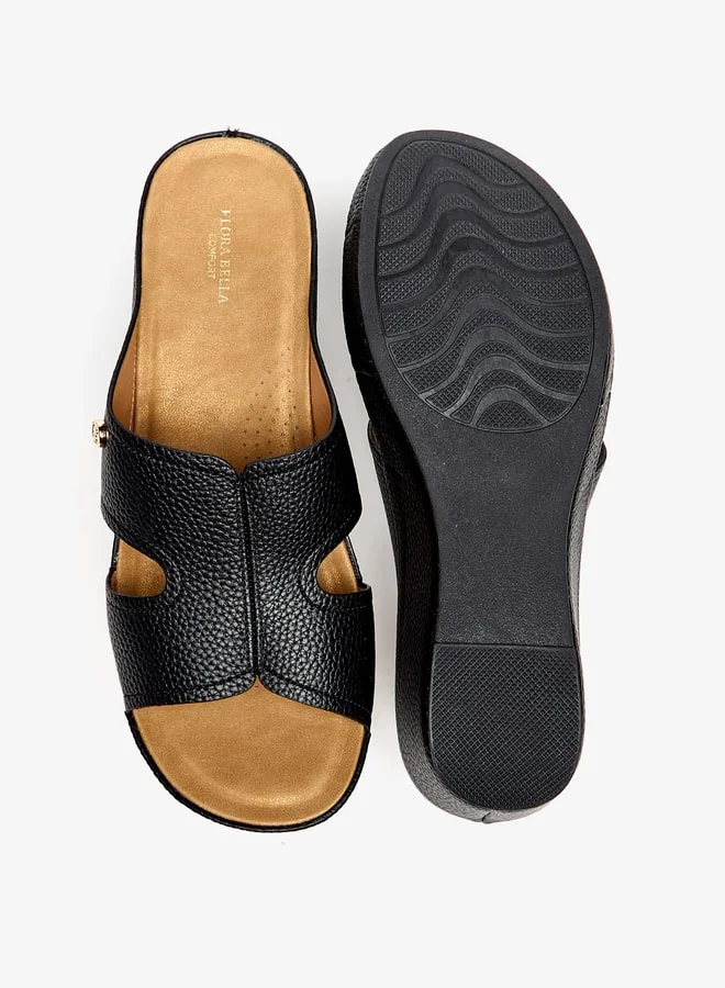 Flora Bella By Shoexpress Women Textured Slip-On Platforms
