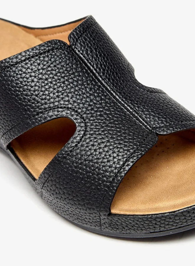 Flora Bella By Shoexpress Women Textured Slip-On Platforms