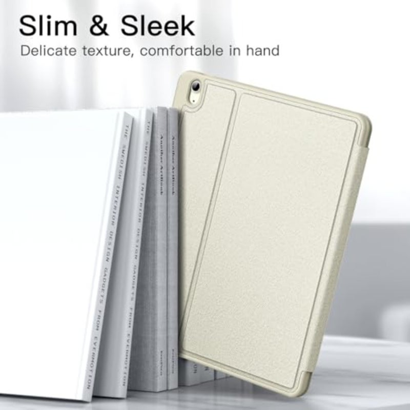 حافظة قابلة للطي لجهاز iPad Air 13 M4/M3/M2: غطاء حامل متعدد الزوايا مع حامل قلم رصاص، غطاء واقي نحيف باللون الأسود، وظيفة التنبيه/السكون التلقائي لموديلات 2026/2025/2024 - Image 4