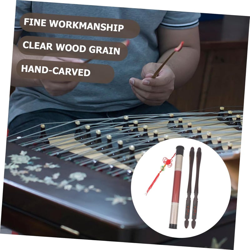 TOYANDONA 1set Premium Dulcimer Bird Hammers with Bucket Practice Mallets for Yangqin Professional Accessories for Musicians for Beginners and Enthusiasts - Image 3