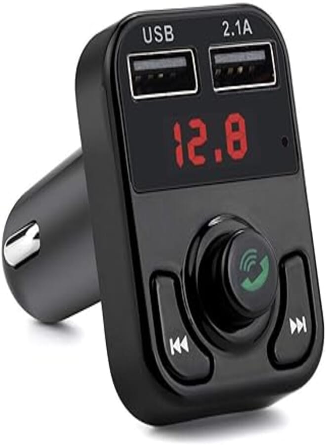 Bluetooth car fm transmitter wireless radio adapter usb charger mp3 player car accessories