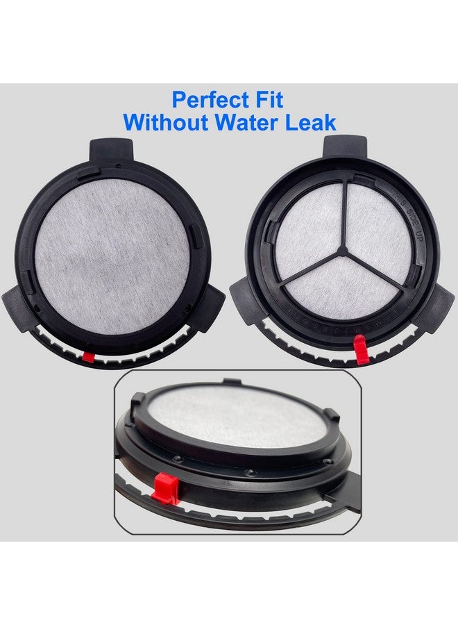 xcivi Xcivi Replacement Water Filtration Set - Filter Disk with Frame for Mr. Coffee Brewers, Compatible - 1Disk Frame +12 Filter Disks  - Image 4