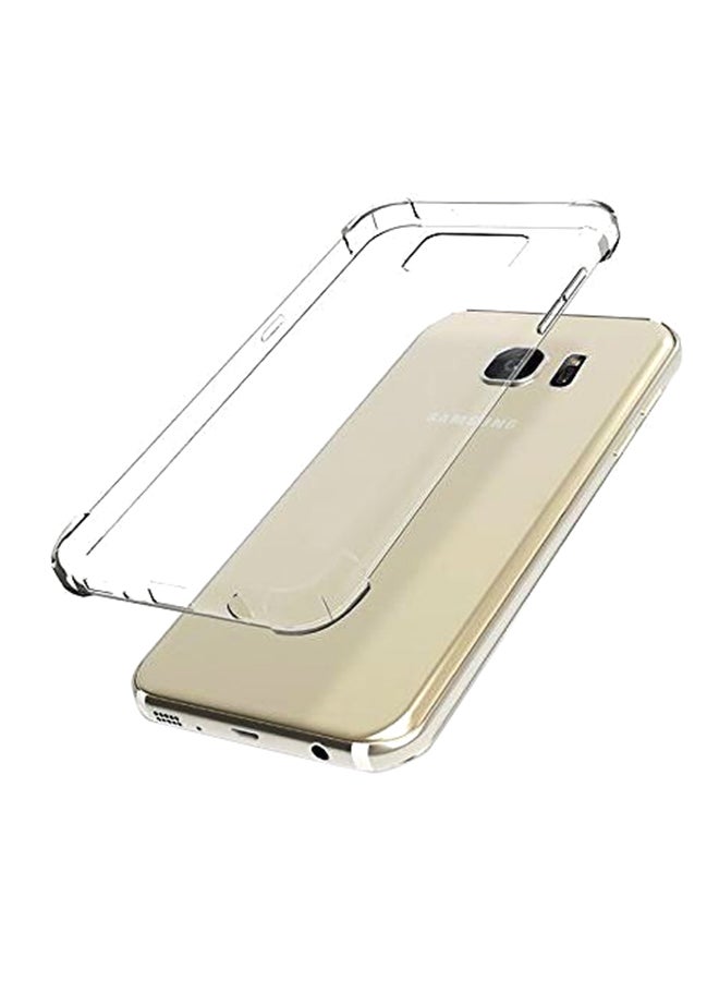 Raxoom Silicone Protective Case Cover For Samsung S7 Edge Clear