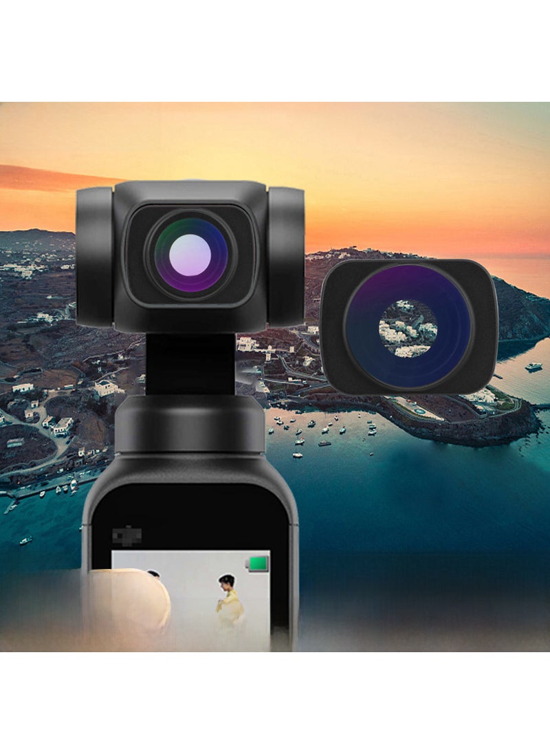 Generic - DJI POCKET 1/2 Universal Wide-Angle Lens Wide angle lens (may have a dark angle) - Image 1