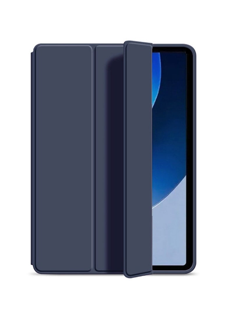 eGreen99 for Samsung Galaxy Tab A11 / A9 8.7 inch Case Cover, Auto Wake/Sleep, Comfortable Skin Touch, Slim Trifold Stand Protective Cover with Soft TPU Back,Blue - Image 1