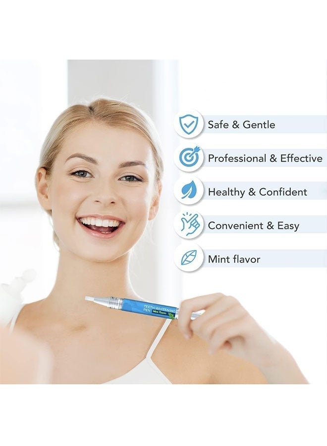 Hedva Teeth Whitening Pens 2 Pcs, Fast and Effective Removal Tooth Stain (Natural Mint Flavor) - Image 4