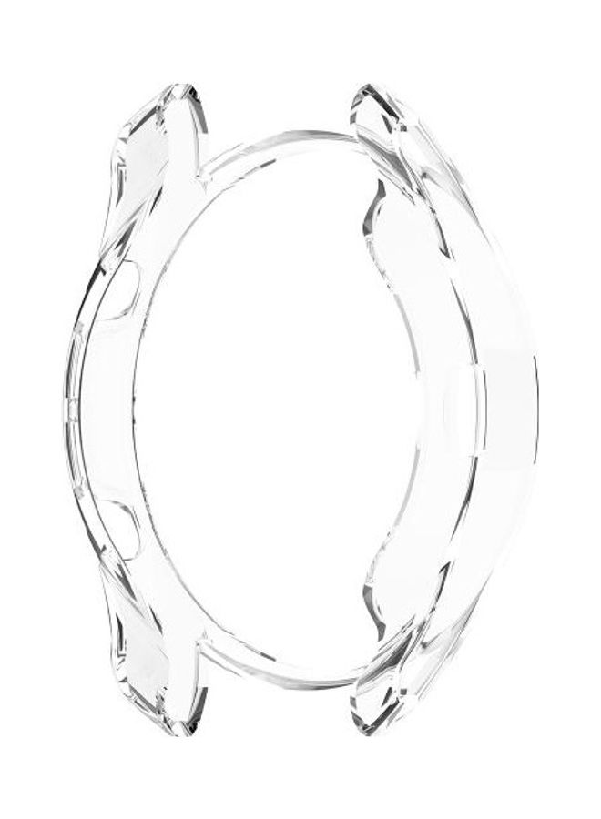 BGM Transparent TPU Watch Protective Case For Samsung Galaxy Watch 3 45mm White - Image 1