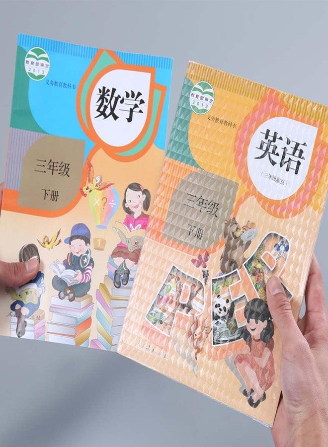 Swilak Transparent Sticker Book Cover Film Clear Matte for Craft, Waterproof School Textbook Case Cover Can Be Cut Self-Adhesive (Sizes Book Cover A4 (47 * 34) (Pack of 20) - Image 3