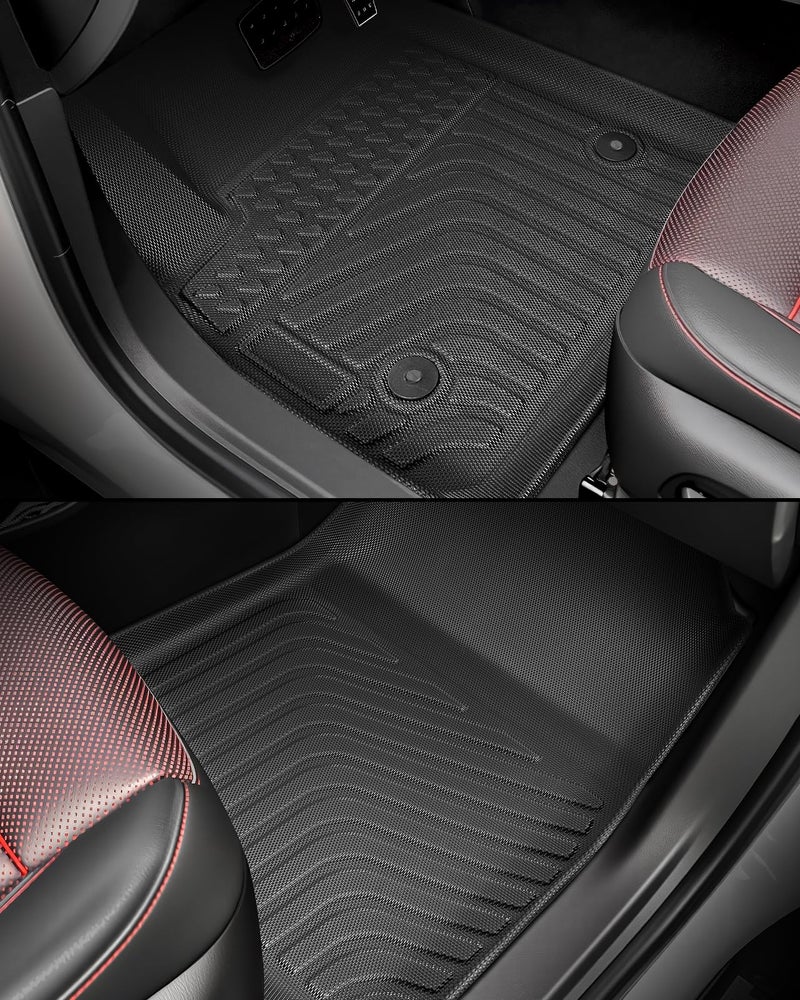 BAMACAR Floor Mats Backrest Cargo Liner for Chevy Blazer 2019-2025 Gas Only (Not EV Not Trailblazer) Car Accessories, All Weather Rubber Carpet for Chevrolet Base/L/LS/LT 2024 2023 2022 2021 2020 - Image 4