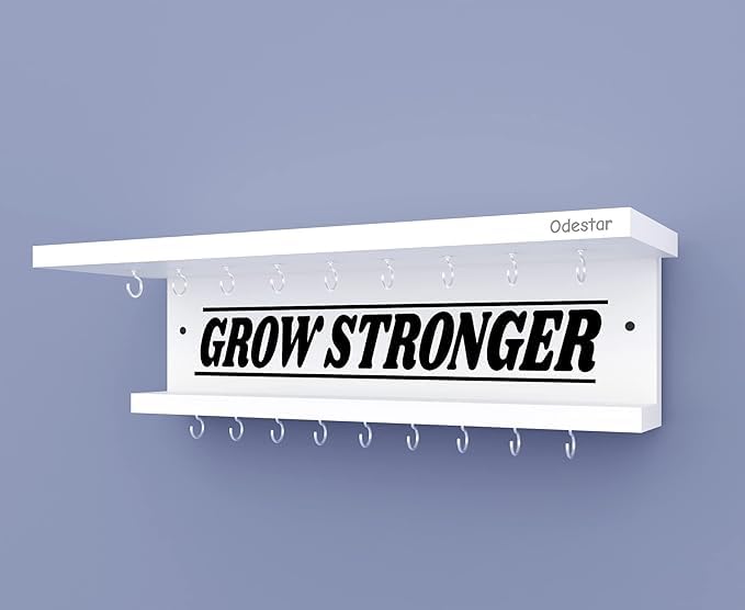 Odestar Large Medal Holder Grow Stronger White - Image 4