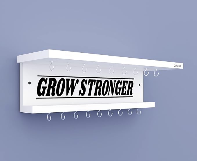 Odestar Large Medal Holder Grow Stronger White - Image 3
