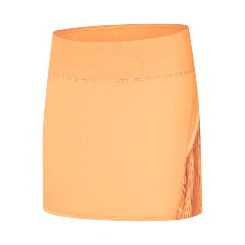Generic New Quick-Dry Pleated Tennis Skirt with Built-in Shorts for Women DK331 Black  - Image 2