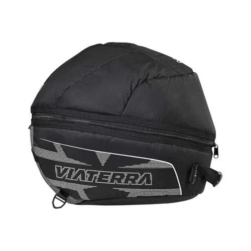 ViaTerra Motorcycle Riding Helmet Bag I Avoid Scratches Dirt on Helmet Visor I for Safe Carry Storage of Motorcycle Accessories I Soft Fleece Lined with Foam Padding - Image 3