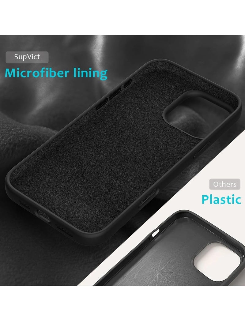 Slim Fit Soft TPU Case for iPhone 16 Pro Max - Matte Black - Image 5
