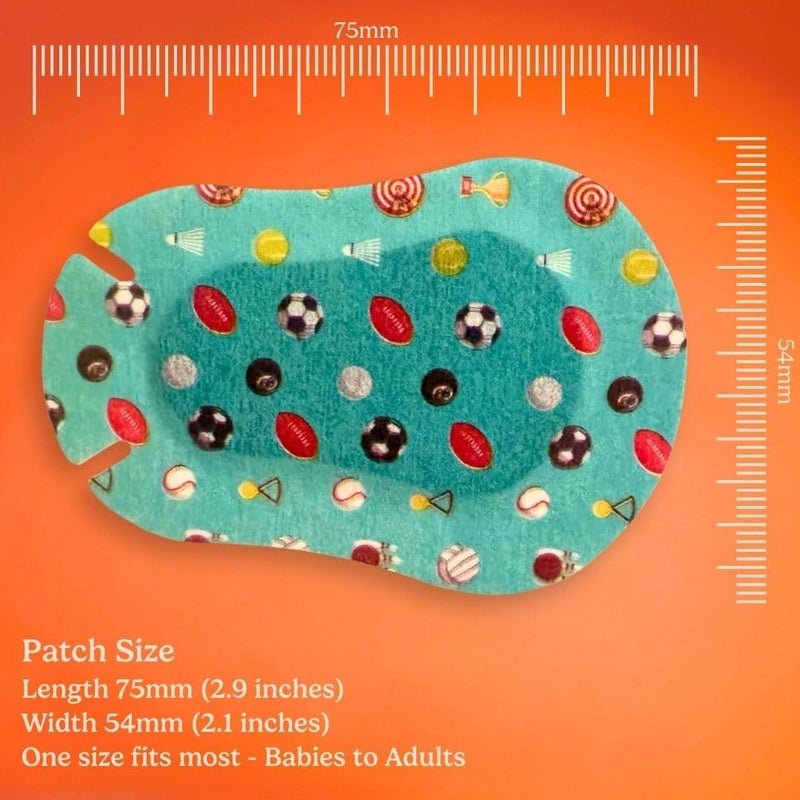 HIDESEE Speckles- Kids Eye Patches (Dinosaur) Fun & Comfortable Hypoallergenic Patches for Amblyopia & Strabismus Treatment, IMAGINE Pack for Boys & Girls includes motivational Reward Chart (50 Pack) - Image 3
