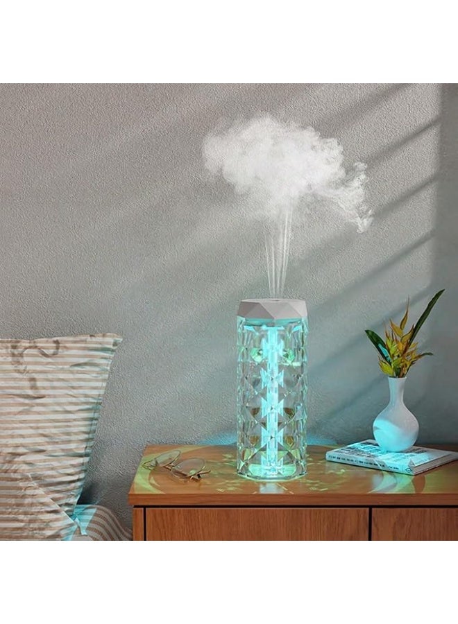 موزع زيت ذكي محمول ومرطب هواء ذكي مع الوان LED متعددة سعة 400 مل/1000 مل مثالي للسيارة، اي نوع من الغرف، للمنزل والمكتب، تصميم لطيف هدية مثالية للناس، قطعة واحدة - Image 5