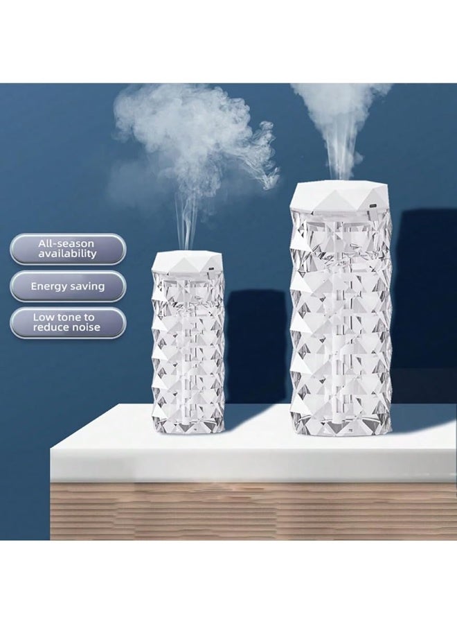 موزع زيت ذكي محمول ومرطب هواء ذكي مع الوان LED متعددة سعة 400 مل/1000 مل مثالي للسيارة، اي نوع من الغرف، للمنزل والمكتب، تصميم لطيف هدية مثالية للناس، قطعة واحدة - Image 4