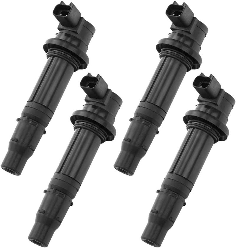 ARKAUTO 4PCS Motorcycle Ignition Coil for Yamaha Vmax 1700, FZ1, FZS1, YZF-R1, YZF-R6, YZF-R6S, MT-07 - Image 1