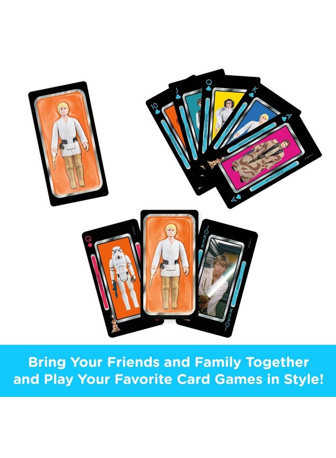 Aquarius Star Wars Luke Skywalker Premium Playing Cards - Luke Skywalker Themed Deck of Cards for Your Favorite Card Games - Officially Licensed Star Wars Merchandise & Collectibles - Image 2