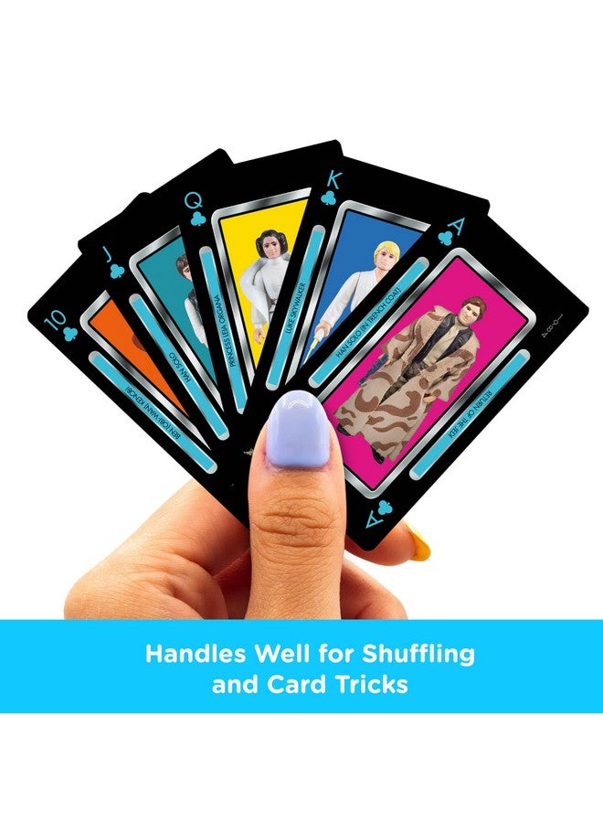 Aquarius Star Wars Luke Skywalker Premium Playing Cards - Luke Skywalker Themed Deck of Cards for Your Favorite Card Games - Officially Licensed Star Wars Merchandise & Collectibles - Image 4