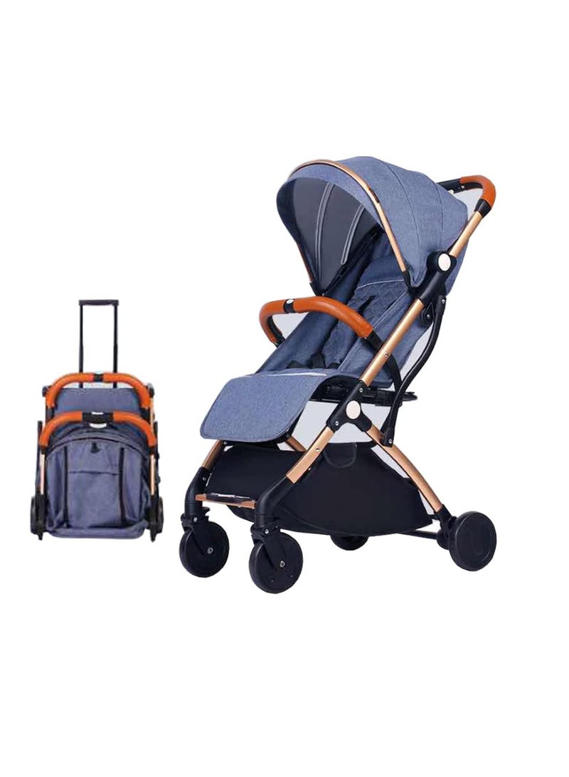 Lightweight Stroller,Baby Stroller Plane blue - Image 1