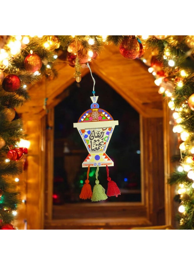 "زينة رمضان على شكل فانوس لإضاءة جو رمضان الخاص" - Image 2