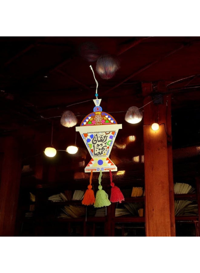 "زينة رمضان على شكل فانوس لإضاءة جو رمضان الخاص" - Image 3