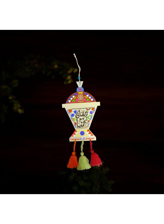 "زينة رمضان على شكل فانوس لإضاءة جو رمضان الخاص" - Image 4