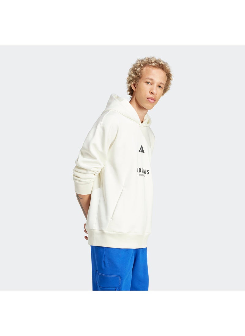 Adidas All Szn Fleece Graphic Hoodie  - Image 5