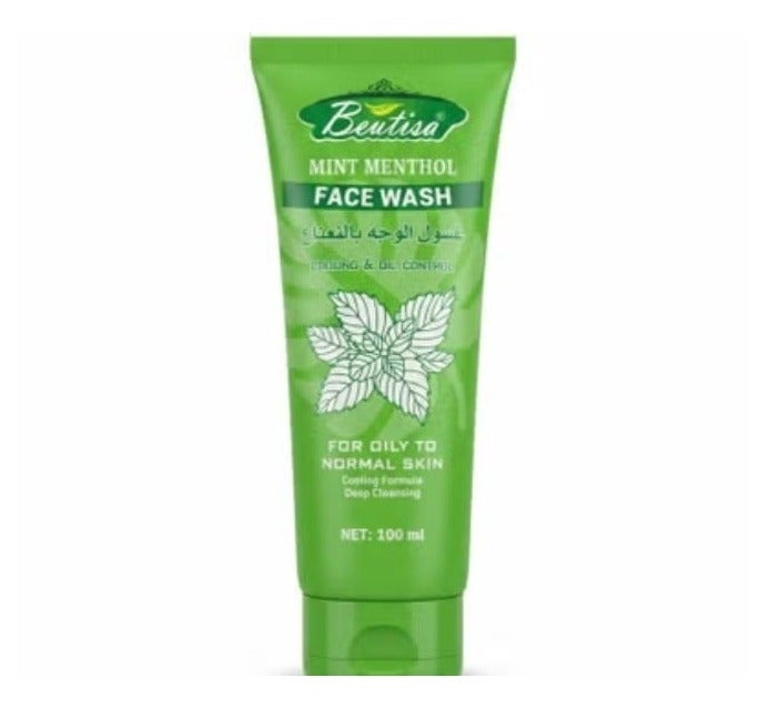 BEUTISA mint menthol face wash 100ml - Image 1