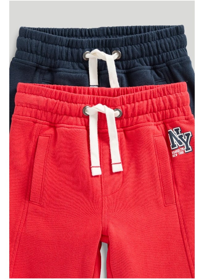 mothercare College League Joggers - 2 Pack  - Image 3