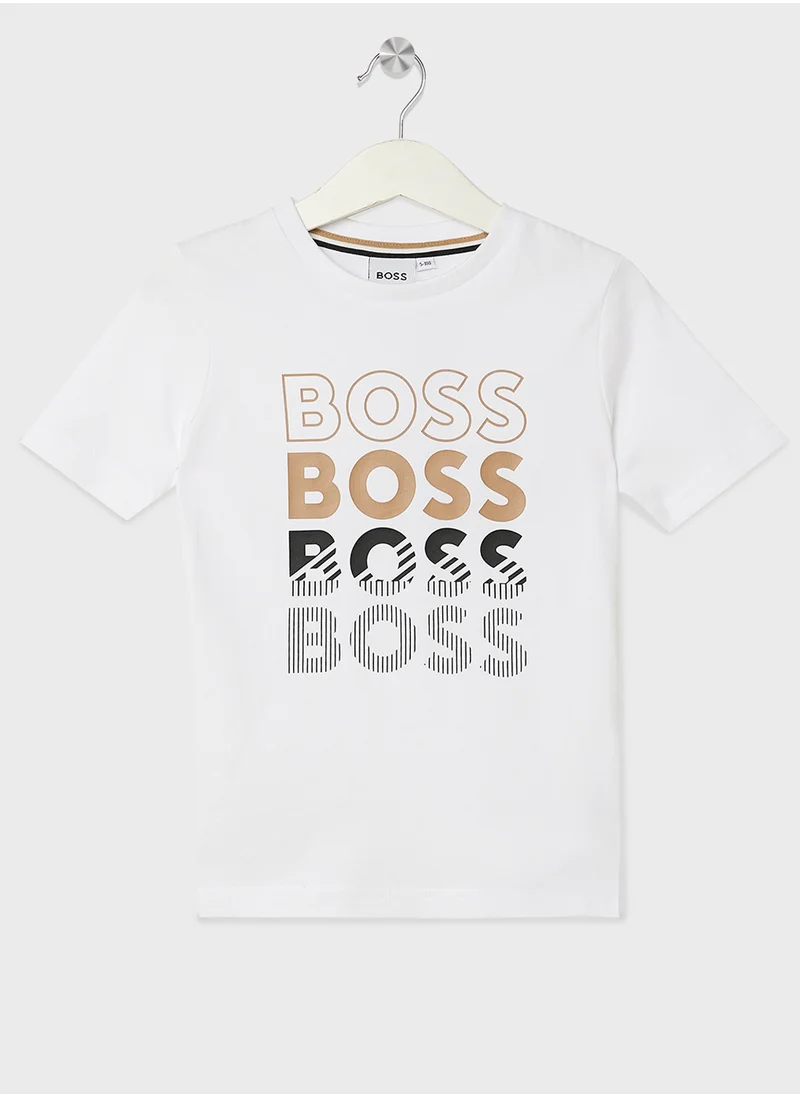 BOSS Kids Logo T-Shirt