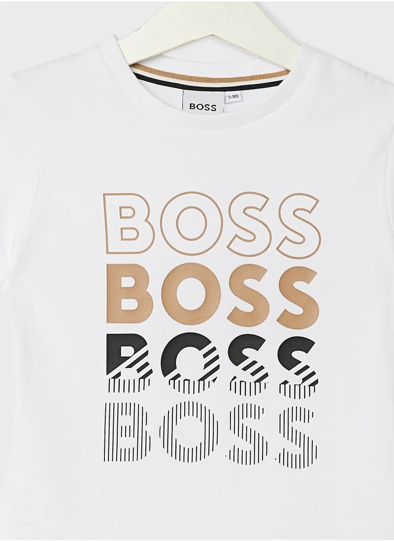 BOSS Kids Logo T-Shirt