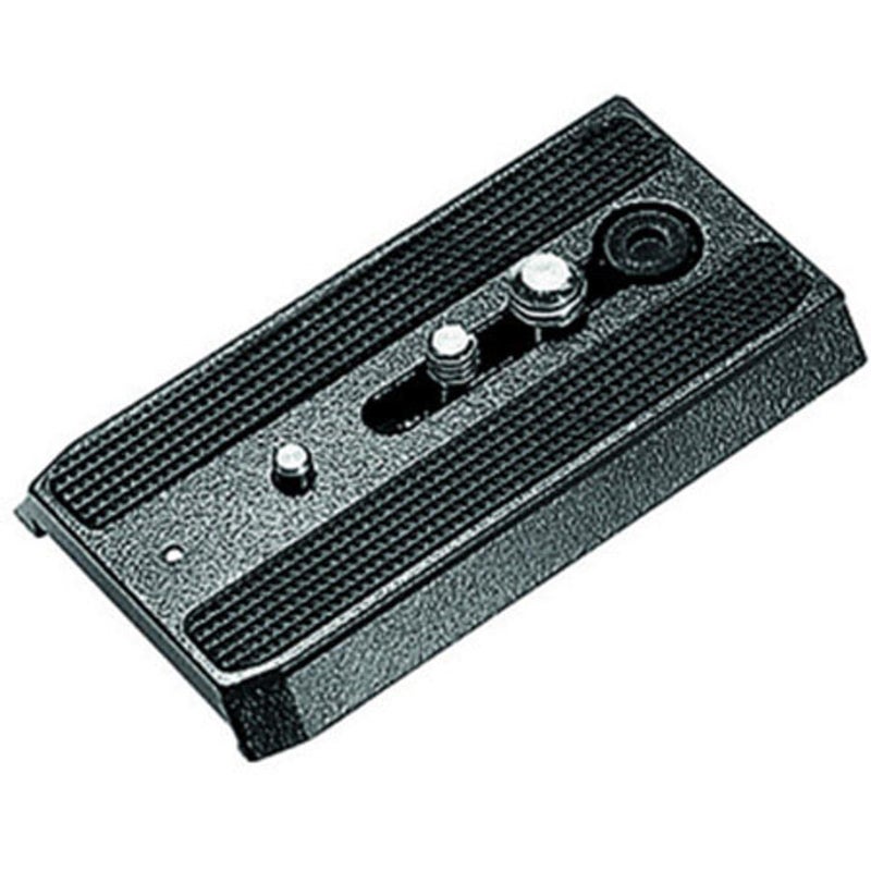 Manfrotto 501PL Rapid Connect Sliding Plate with 1/4'' and 3/8'' Camera Fixing Screws,Black - Image 4