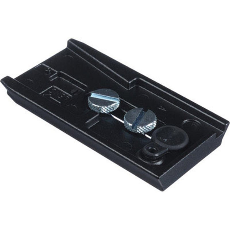 Manfrotto 501PL Rapid Connect Sliding Plate with 1/4'' and 3/8'' Camera Fixing Screws,Black - Image 3