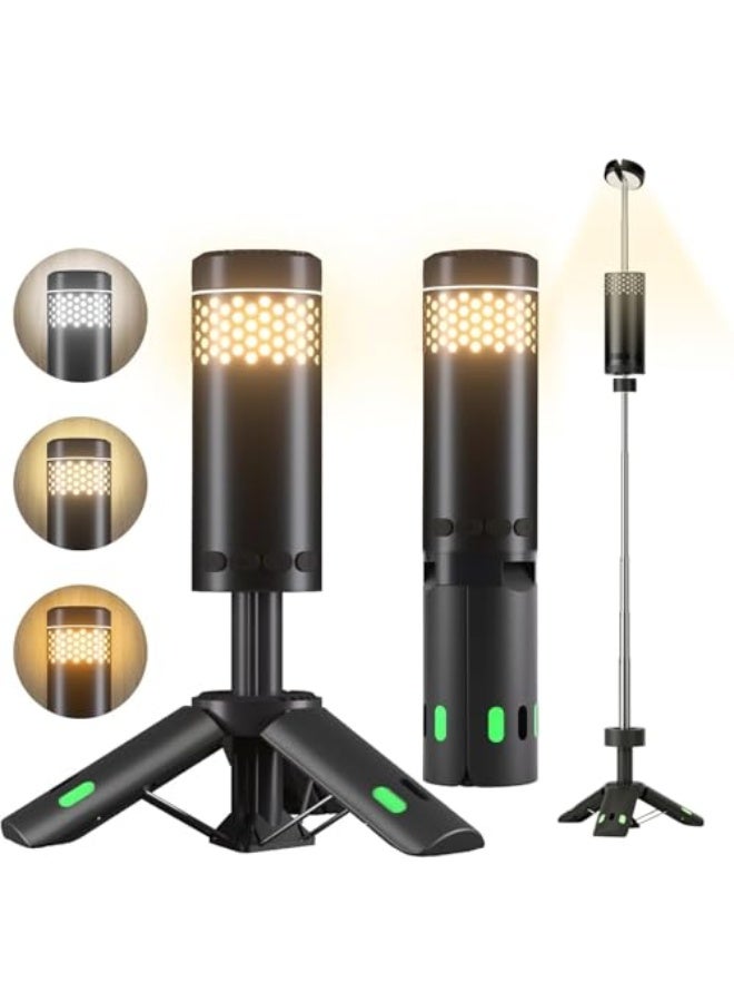 YTOOK Portable Camping Lantern, Multifunction Camping Light with Tripod, 10000mAh Rechargeable, Telescopic Camping Bright LED Lamp for Outdoor Camping Adventure, Hiking, Outages, Emergency - Image 1