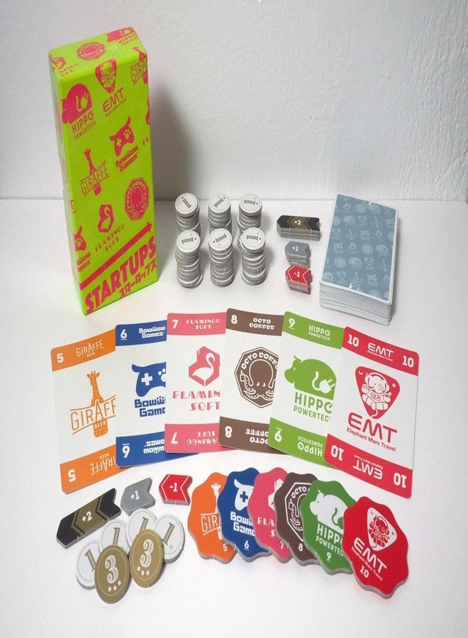 LEROKAS Startups Strategy Game for Adults & Children • Become A Startup Investor • Best for Family Board Games Night • 10 Year Olds + - Image 3