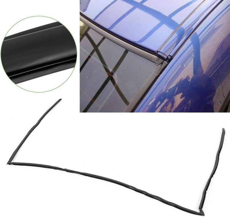 woobles Car Windshield Seal, Rear Windshield Moulding Trim Seal Fit for E39 525i 530i 540i 528i M5 51 31 8 159 785 - Image 2