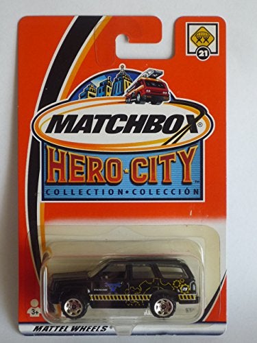 Matchbox 2002 Hero City Collection Black Cadillac Escalade 21 - Image 1