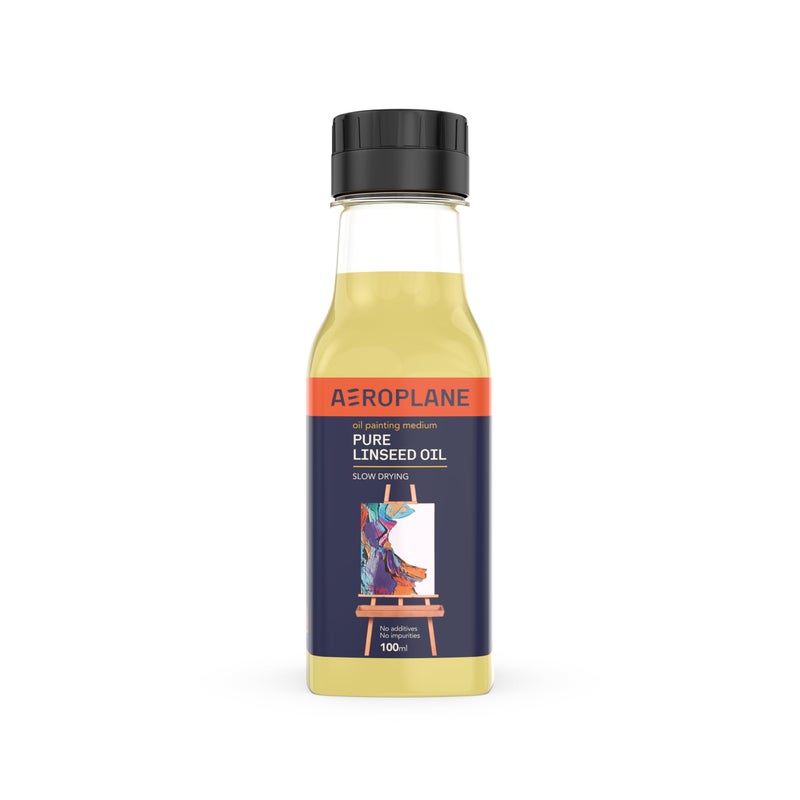 Aeroplane - Refined Linseed Oil for Artists - Reduced Yellowing, Premium Art Supply (100 ML) - Image 5